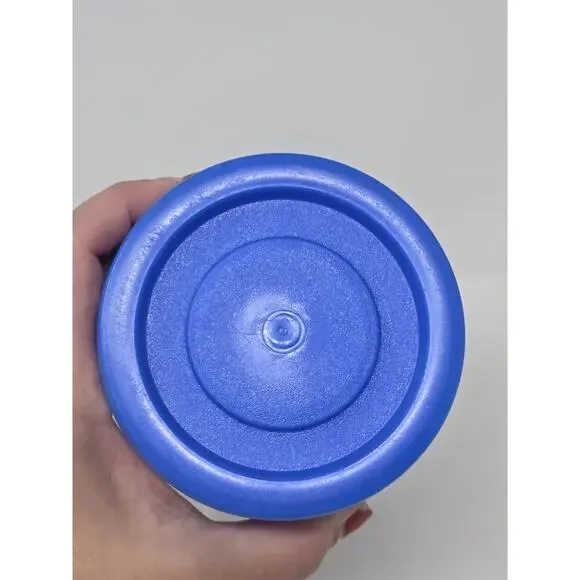 VTG Carlton Blue Lidded Glass Geese & Duck Jar 3/4 & 2 Liter USA Goose Cottage - Picture 11 of 16